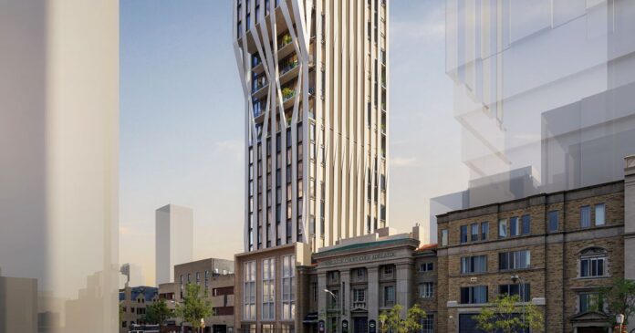 Ultra-skinny 63-storey skyscraper would tower over popular Toronto restaurant