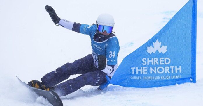 Canadian snowboarder Kaylie Buck earns World Cup silver