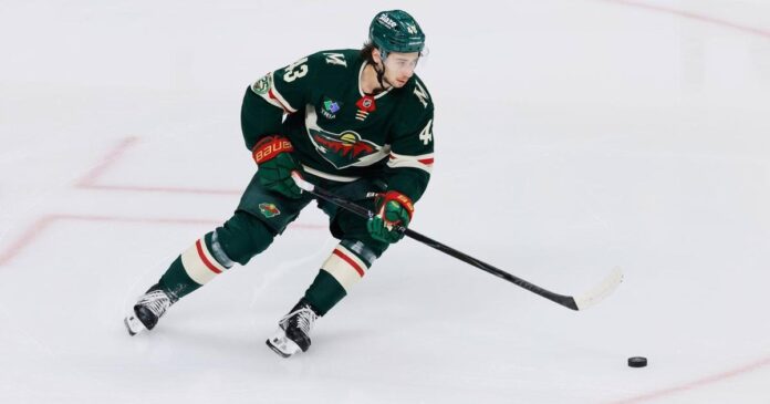 Quinn Hughes complete a Wild few days with a goal in first game with Minnesota