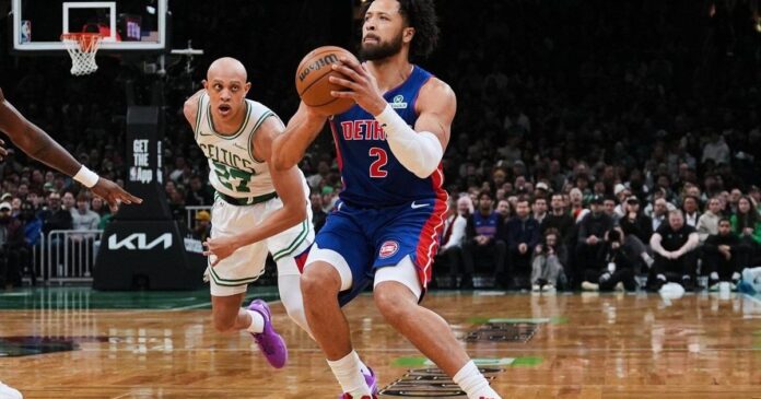 Cade Cunningham has 32 points and 10 rebounds as Pistons beat Celtics 112-105