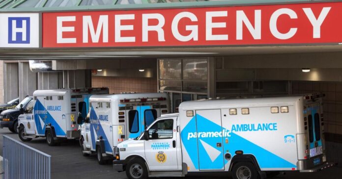 Man in critical condition after medical emergency on Gardiner Expressway Tuesday night