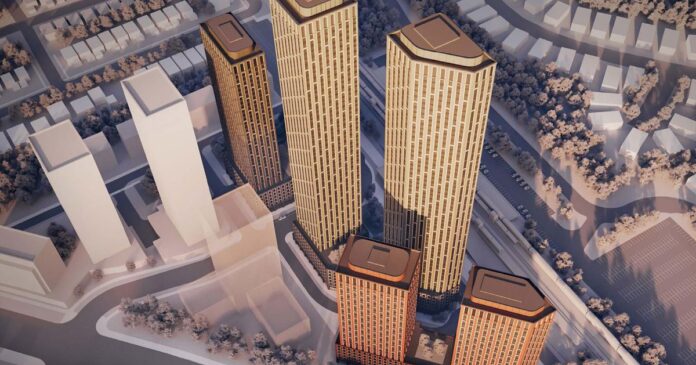 Vast Toronto parking lot to be transformed with 6 towers as tall as 60 storeys