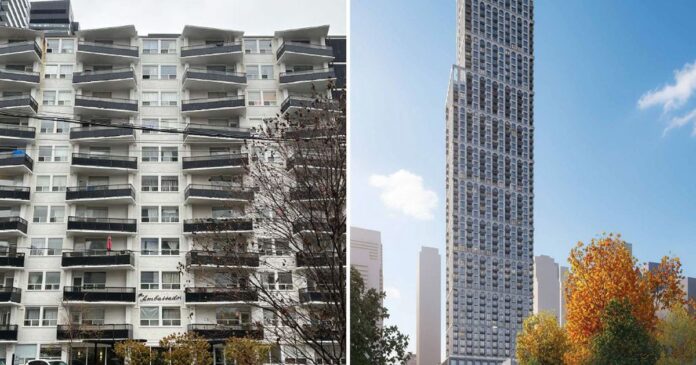 Toronto apartment building could be torn down for enormous 59-storey tower