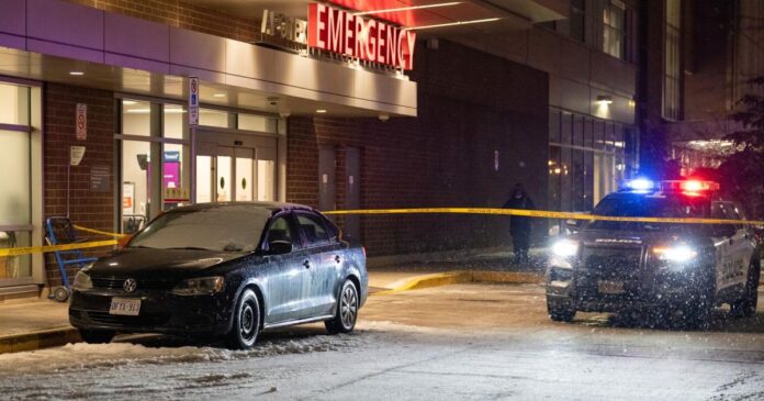 Police, staff investigated bomb threat at Humber River Hospital and failed to notice man in car who was later found dead