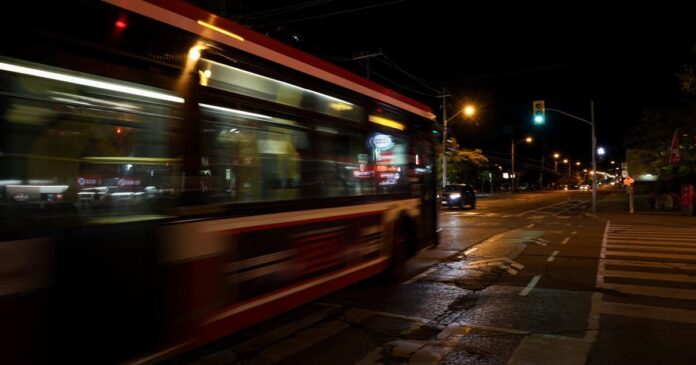 Woman seriously hurt after being struck by TTC bus in Etobicoke on Friday morning