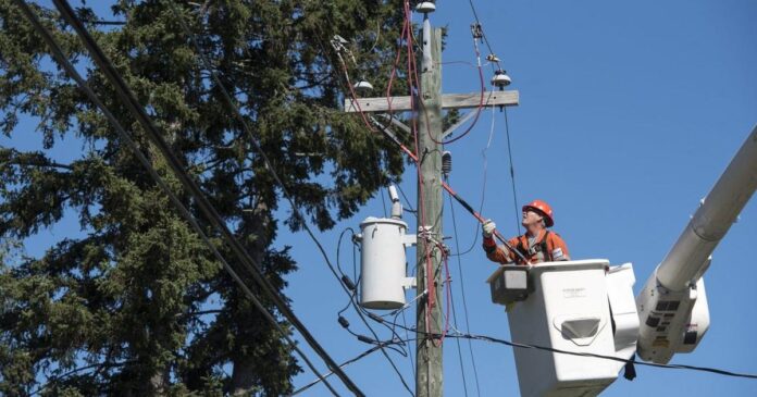 Thousands of customers are without power in the Atlantic region following high winds