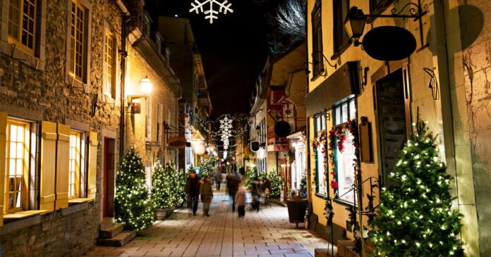 These 20 destinations were named the best places for Christmas in Canada