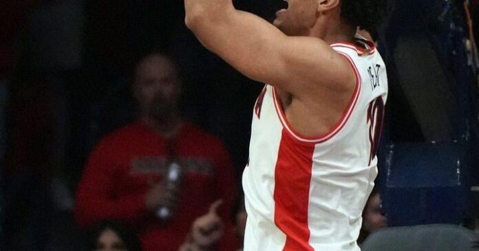 Burries scores 20 points, No. 1 Arizona runs away from Bethune-Cookman for 107-71 win