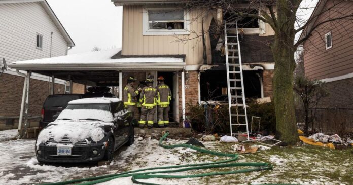 Two people in critical condition after Scarborough house fire