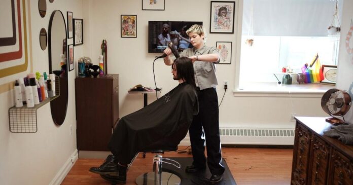 Hairstylist in Halifax gives back by making gender-affirming haircuts more accessible