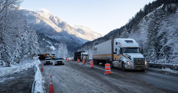 B.C. holiday travellers hindered by ferry delays and highway closures