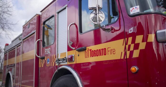 Tree collapse traps resident in downtown Toronto house