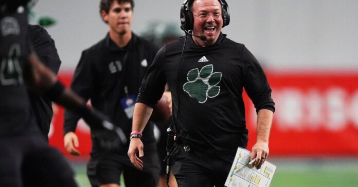 Ohio University promotes John Hauser to head coach after the Bobcats’ Frisco Bowl victory