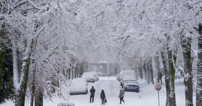 Snowfall warnings are in effect for northern B.C. and parts of Yukon