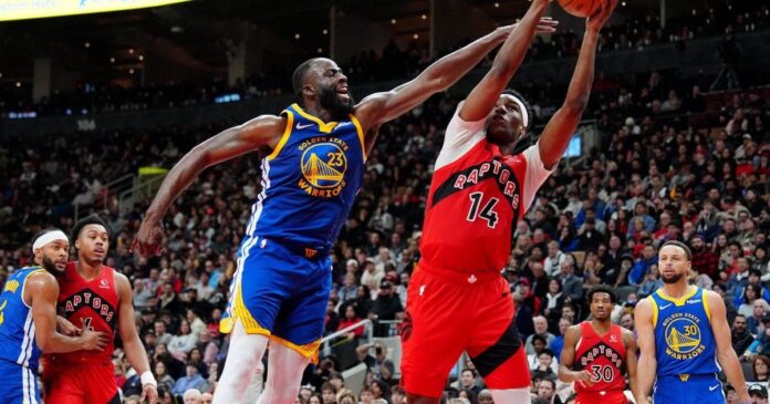 Scottie Barnes’s triple-double powers Raptors past Warriors 141-127 in OT