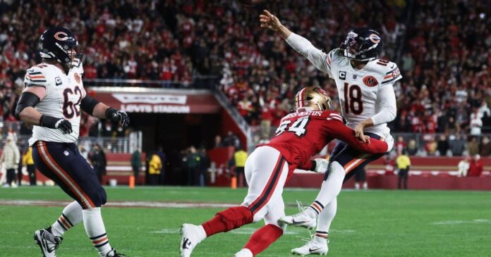 Bears’ heartbreaking loss to 49ers costs them chance at top seed in NFC playoffs