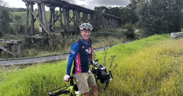 Barrie man says he’s now the oldest to have cycled around the world. He set the record for his wife