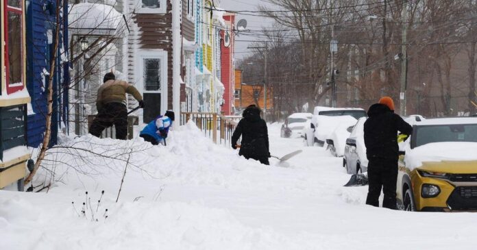 Freezing rain on the way for Maritimes as Newfoundland and Labrador digs out