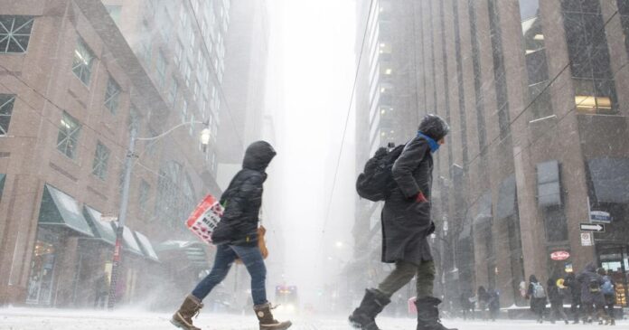 Snow squall watch in effect for Toronto, parts of GTA on Tuesday