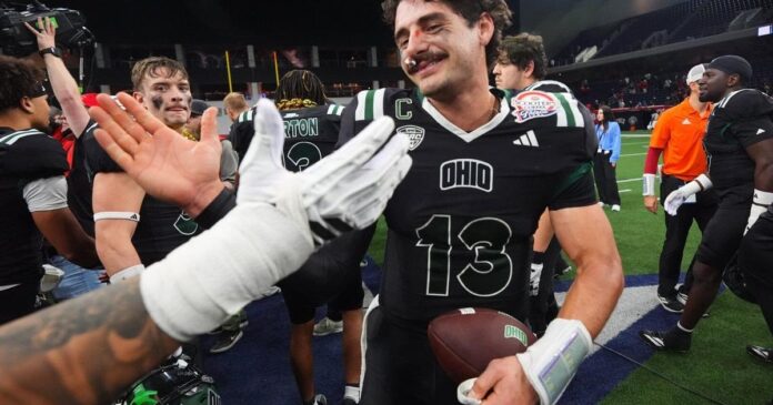 Bangura rushes for 149 yards and a TD as Ohio beats UNLV 17-10 in Frisco Bowl