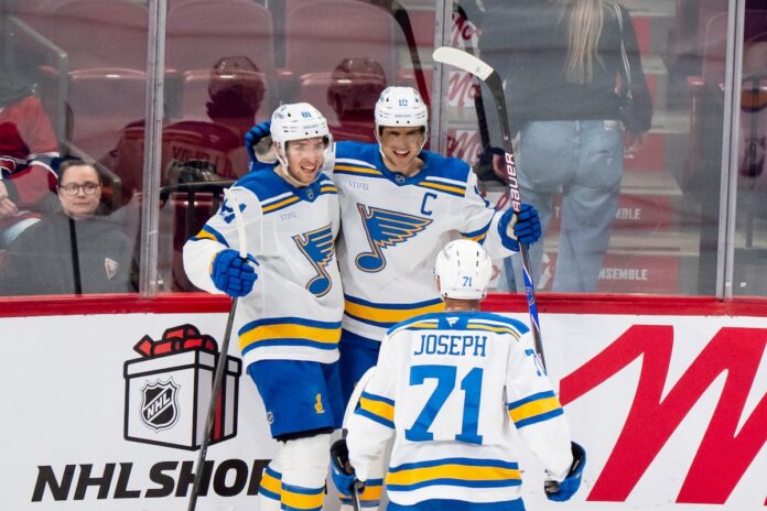 Blues use a quick pair of goals to top Canadiens 4-3 