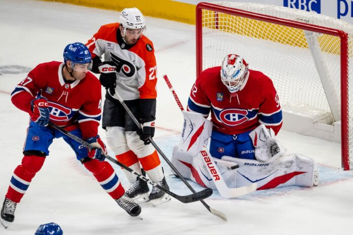 Canadiens’ goalie Fowler distraught with costly miscue in home ice debut