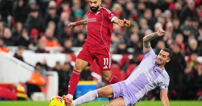 EPL scores: Salah returns to help Liverpool beat Brighton in Premier League. Palmer scores in Chelsea win