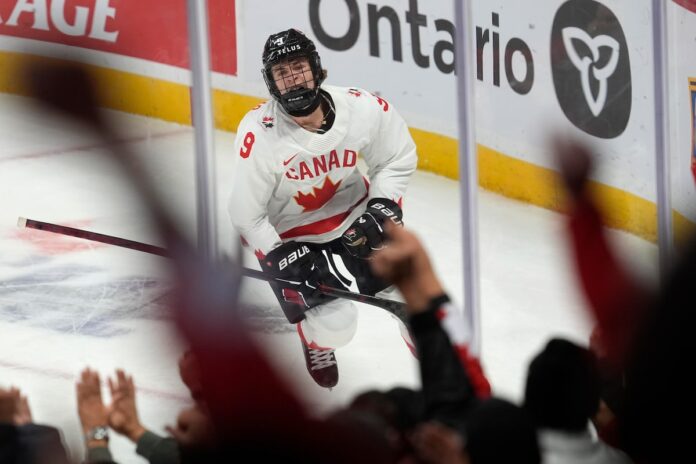 Gavin McKenna headlines Canada’s roster for world junior hockey championship 