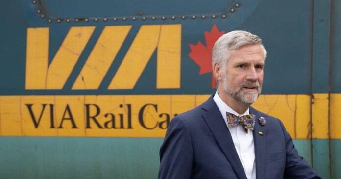 Head of Via Rail to step down in January as Canada pursues high-speed rail