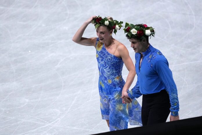 Ice dancers Gilles, Poirier searching for answers as judging clouds Olympic season