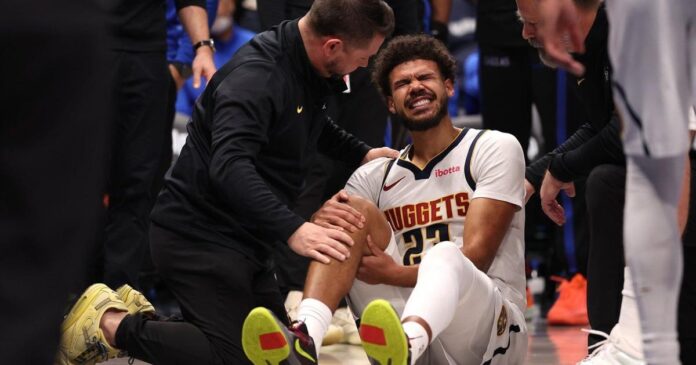 Nuggets forward Cameron Johnson avoids major knee injury but will miss a few games, AP source says