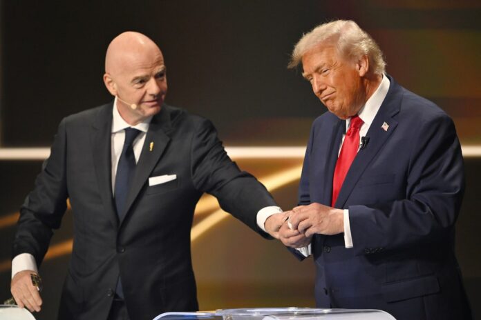 Peace prize for Trump triggers complaints about Infantino to FIFA ethics investigators