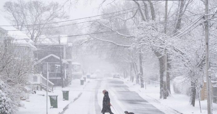 Power outages linger across the Maritimes as snow squalls lash Nova Scotia and P.E.I.
