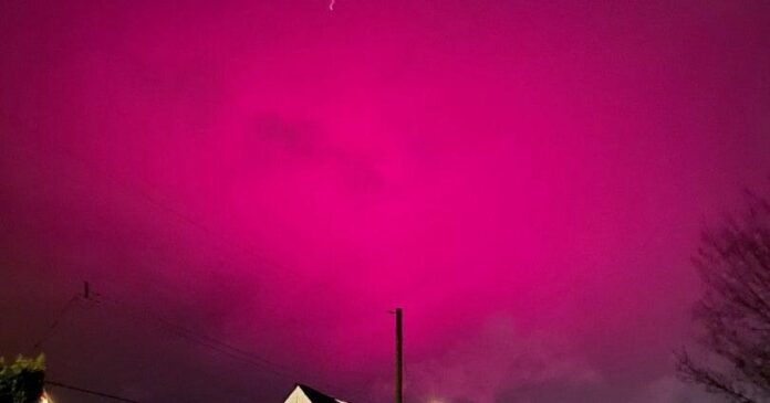 Purple haze in the sky over Delta, B.C., sets off awe, curiosity and questions