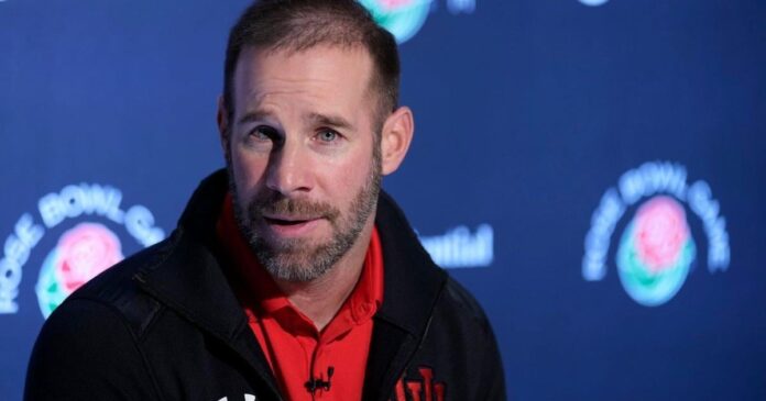 Scalley steps in as Utah’s coach for the Las Vegas Bowl after Whittingham’s departure