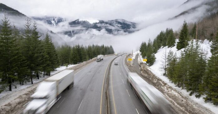 Snowfall warnings issued for Coquihalla, Sea to Sky highways in B.C.