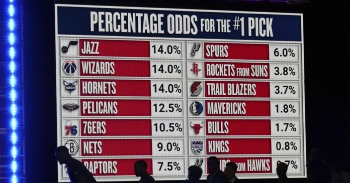 The NBA draft lottery process is usually boring. But this year’s ping-pong balls had the backroom buzzing