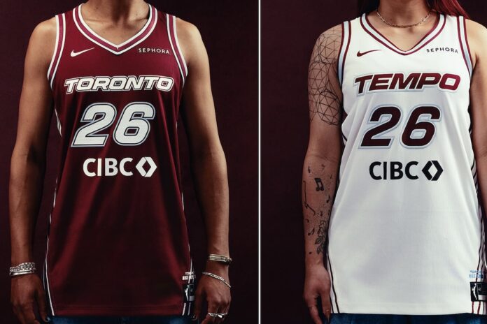 Toronto Tempo unveil home and away uniforms for inaugural season