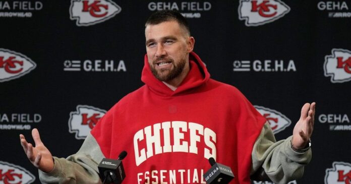 Travis Kelce’s emotional night at Arrowhead Stadium may be his last with retirement decision looming