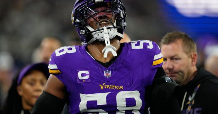 Vikings edge rusher Greenard to have season-ending shoulder surgery after making Pro Bowl last year