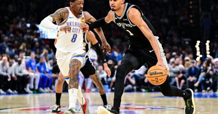 Wembanyama’s Spurs emerge as threat to defending champion Thunder after three wins over OKC