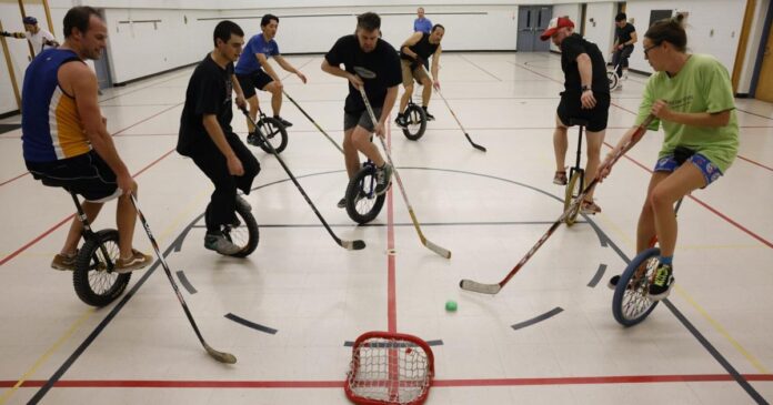 ‘The best part of Toronto:’ Inside the weird world of unicycle hockey and the fight to save it