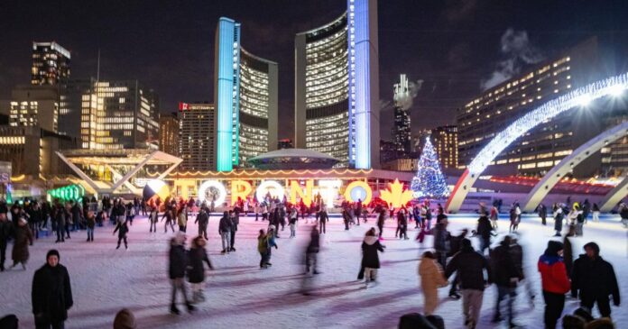 Toronto to ring in the New Year with flurries, cold temperatures
