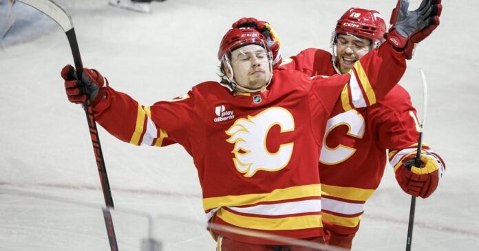 Flames thump Flyers 5-1 to win fifth straight home game