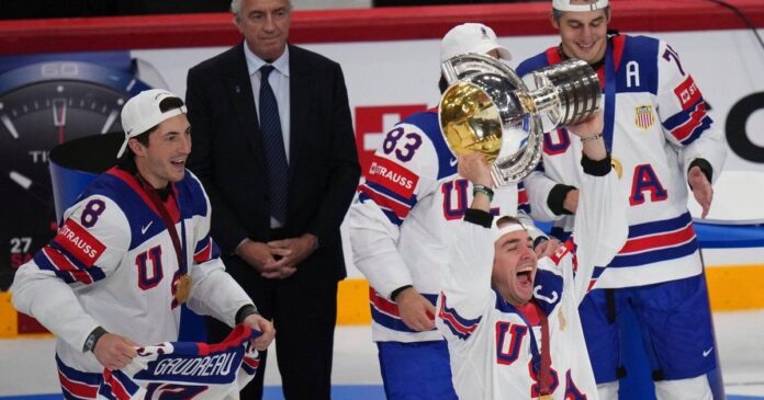 US hockey picks 4 Nations-heavy roster for the Winter Olympics, adding Keller, Thompson and Jones