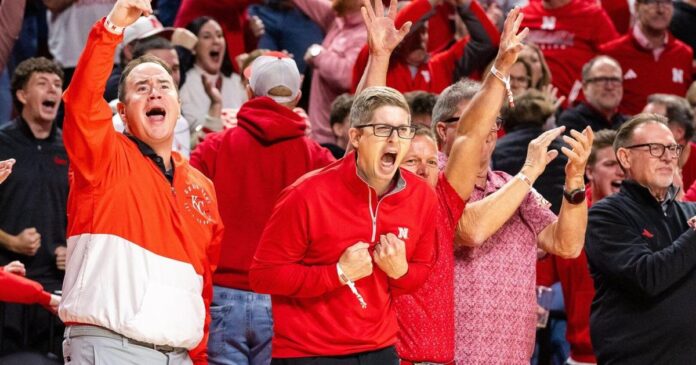 Unbeaten Huskers appreciate the love but say wins over ranked teams no longer justify court storms