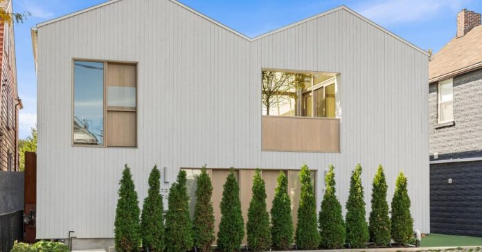 Historic Toronto church converted into two stunning $10 million modern homes