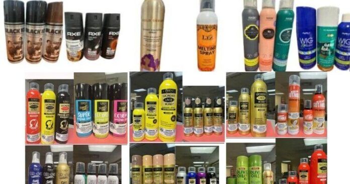 Axe body spray and other aerosol products sold in Canada face expanded recall