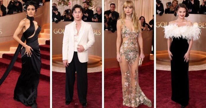 Golden Globes 2026 best dressed stars 