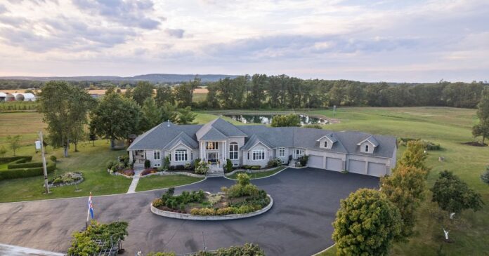 Almost $13 million Ontario estate has 90 acres of land with rare development permissions